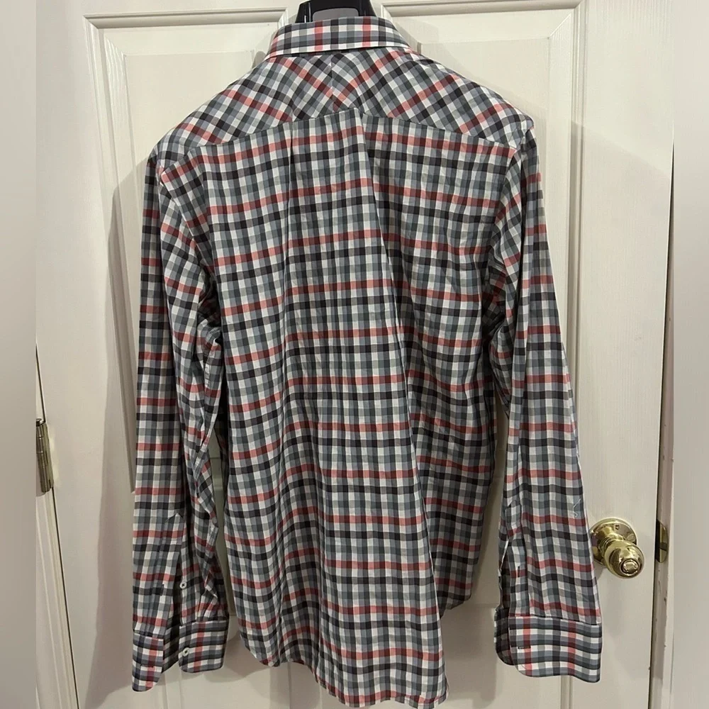 Billy Reid Men’s Medium Slim Cut Long Sleeve Button Down Shirt - Picture 2 of 8